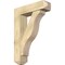 Ekena Millwork Funston Craftsman Rough Sawn Bracket w/ Offset Brace, Douglas Fir, 8"W x 30"D x 42"H BKT0806X30X42FST04RDF - alternate 1